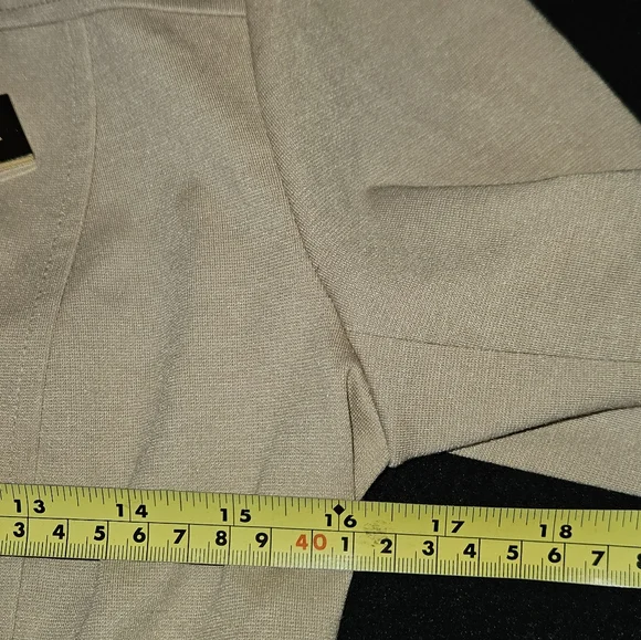 🆕️Anne Klein Moto Jacket Latte Size XS NWT - Picture 6 of 7